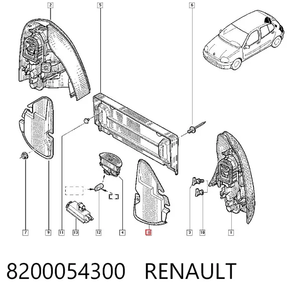  8200054300 Renault (RVI)