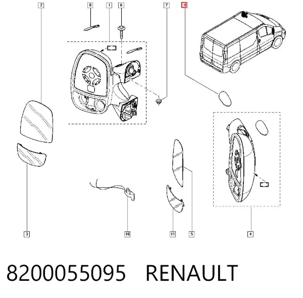  8200055095 Renault (RVI)