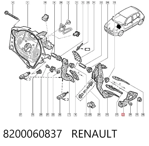  8200060837 Renault (RVI)