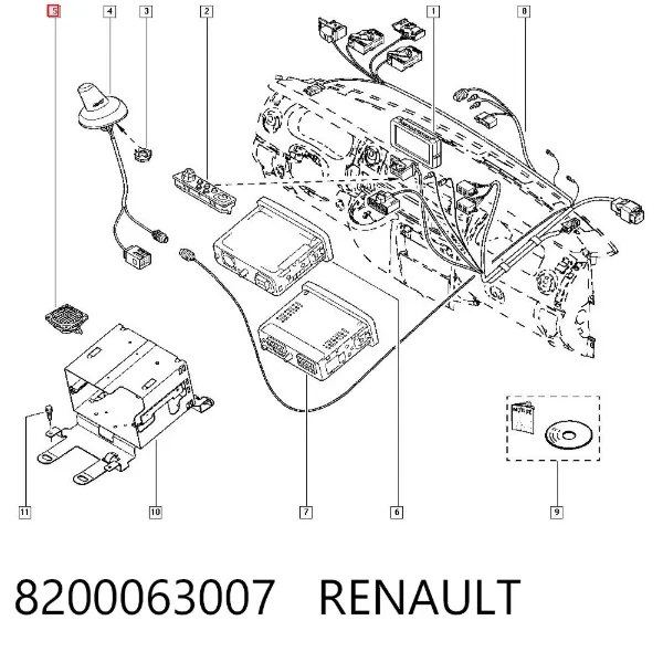 8200063007 Renault (RVI)