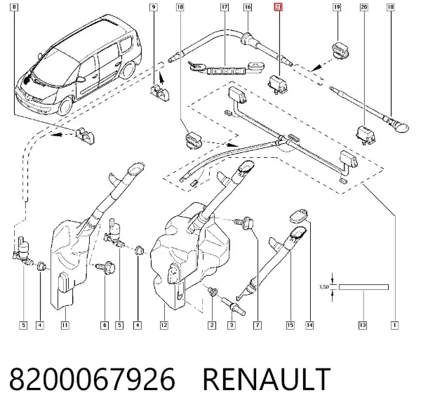  8200067926 Renault (RVI)