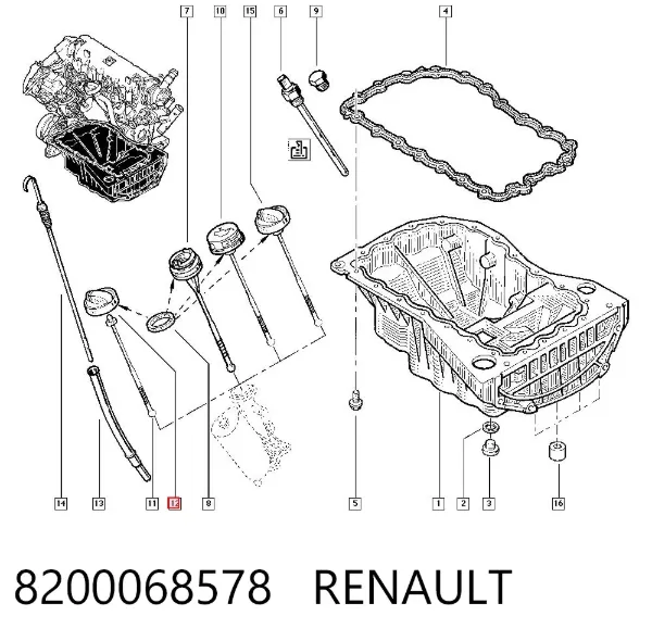  8200068578 Renault (RVI)