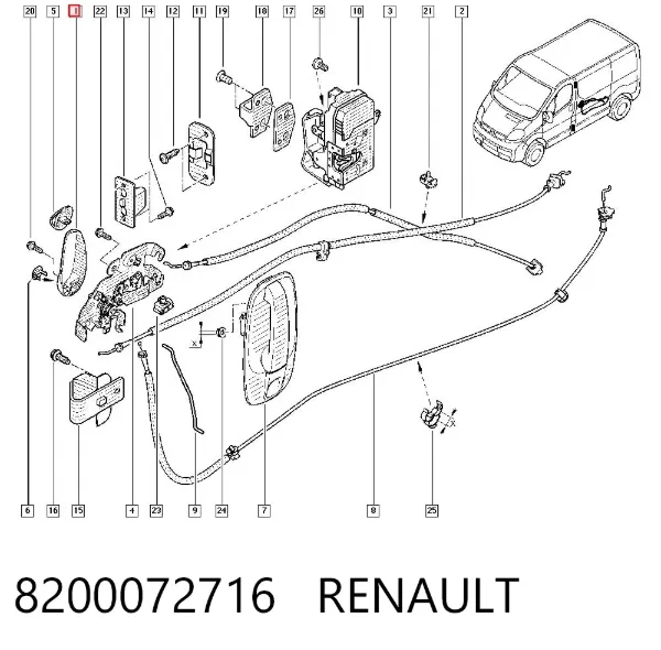  8200072716 Renault (RVI)