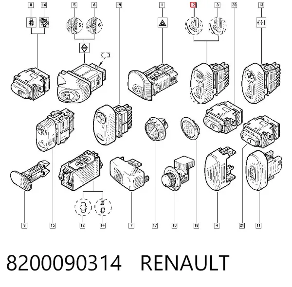  8200090314 Renault (RVI)