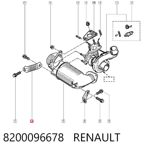  8200096678 Renault (RVI)
