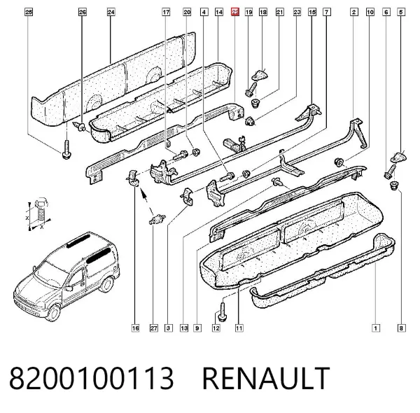  8200100113 Renault (RVI)