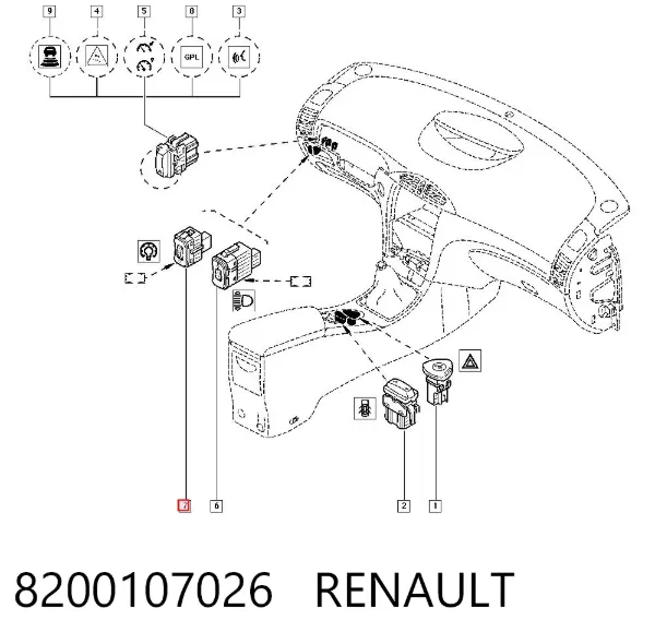  8200107026 Renault (RVI)