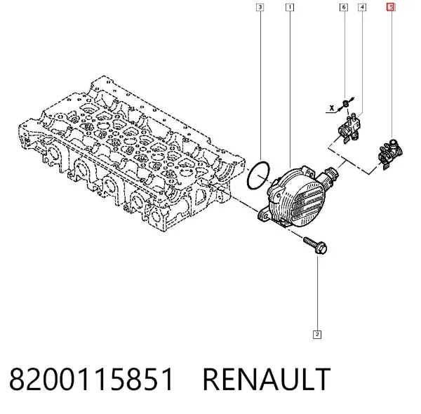  8200115851 Renault (RVI)