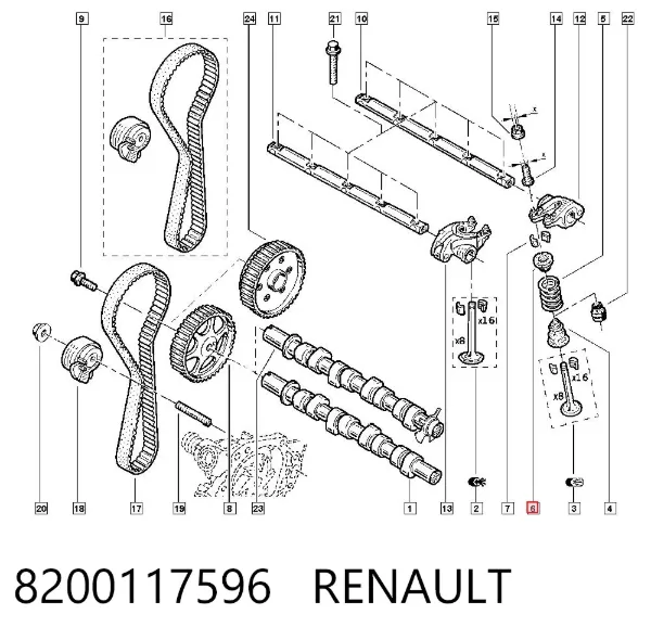  8200117596 Renault (RVI)