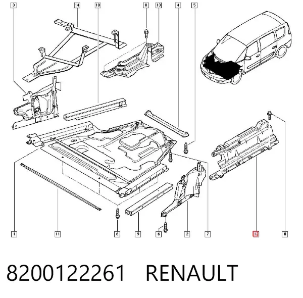  8200122261 Renault (RVI)
