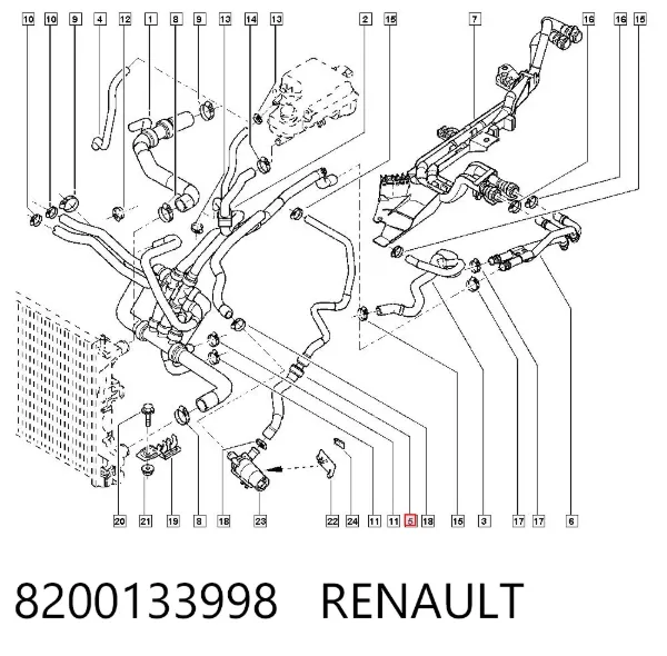  8200133998 Renault (RVI)