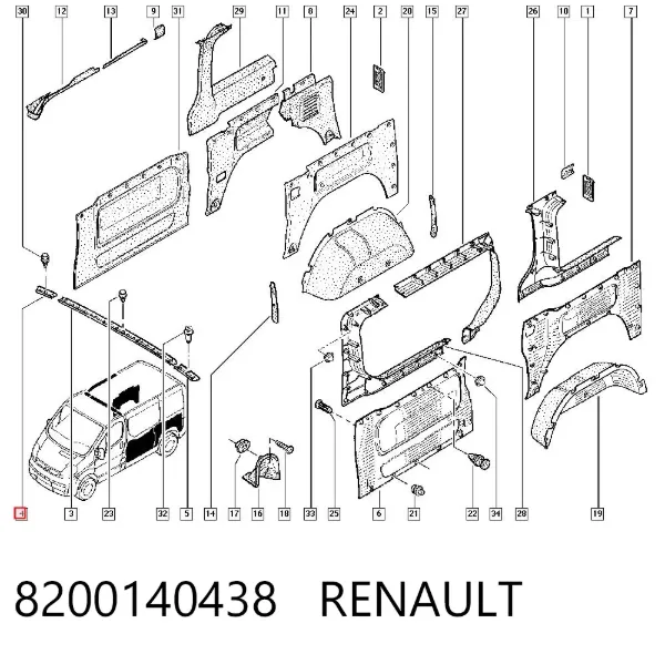  8200140438 Renault (RVI)