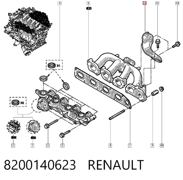  8200140623 Renault (RVI)