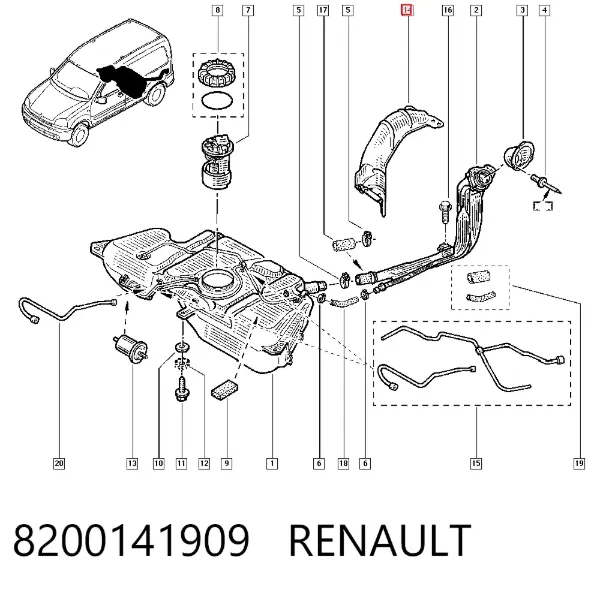 8200141909 Renault (RVI)