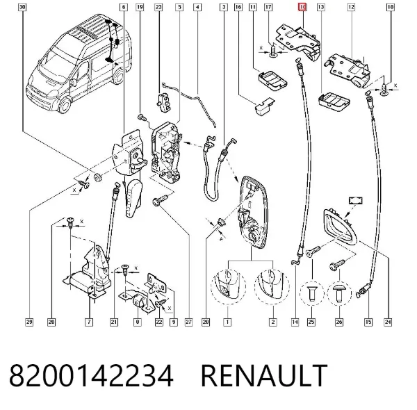  8200142234 Renault (RVI)