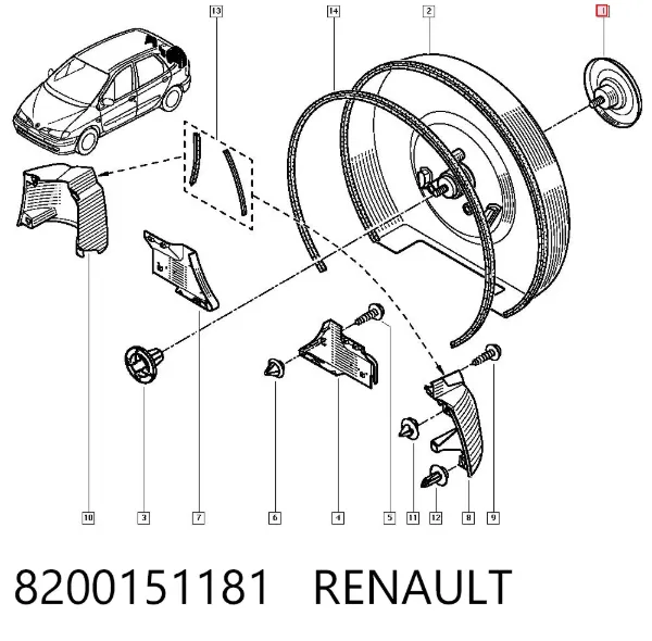  8200151181 Renault (RVI)