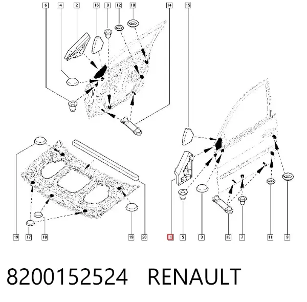  8200152524 Renault (RVI)