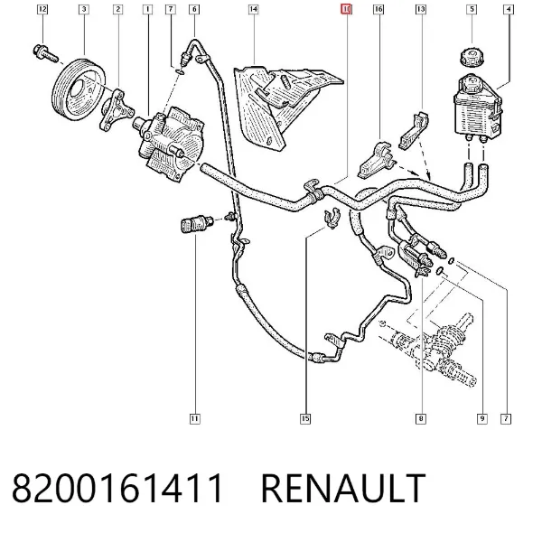 8200161411 Renault (RVI)