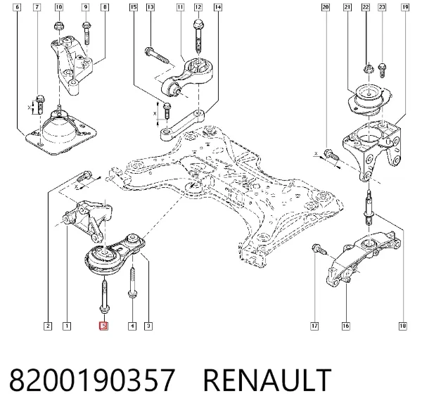  8200190357 Renault (RVI)