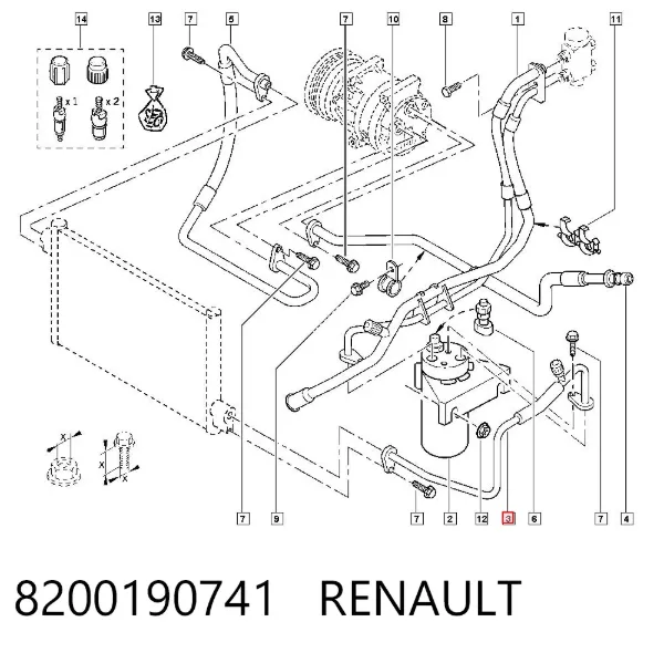  8200190741 Renault (RVI)