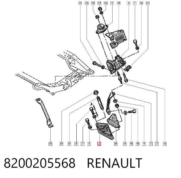  8200205568 Renault (RVI)