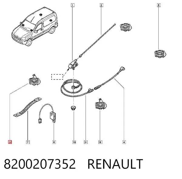  8200207352 Renault (RVI)