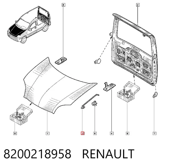  8200218958 Renault (RVI)