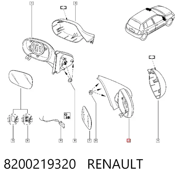  8200219320 Renault (RVI)