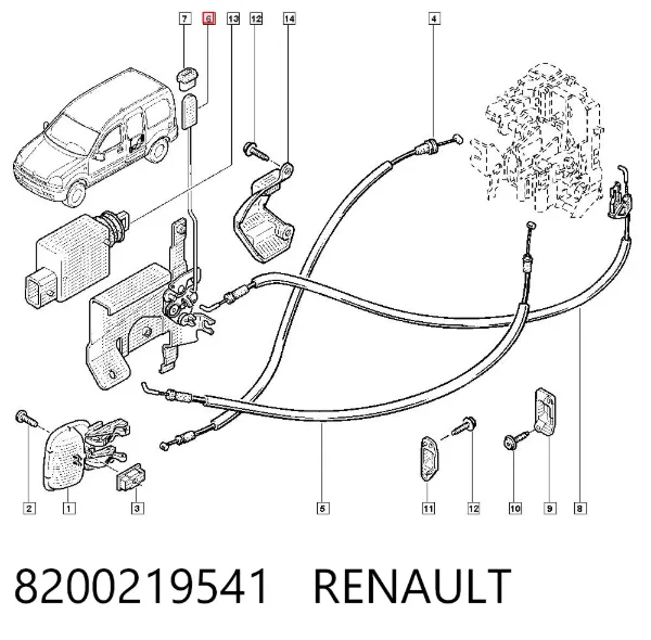  8200219541 Renault (RVI)