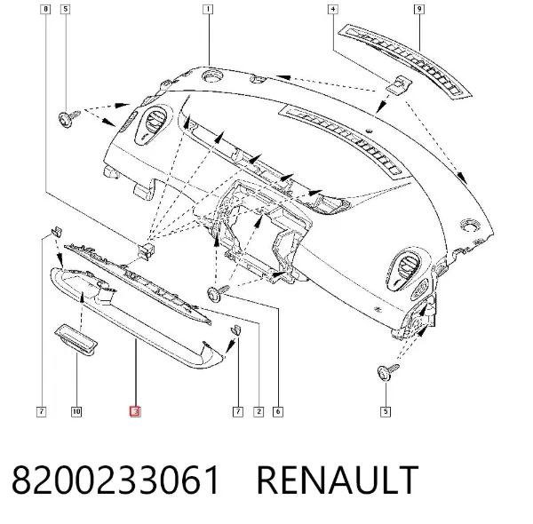  8200233061 Renault (RVI)