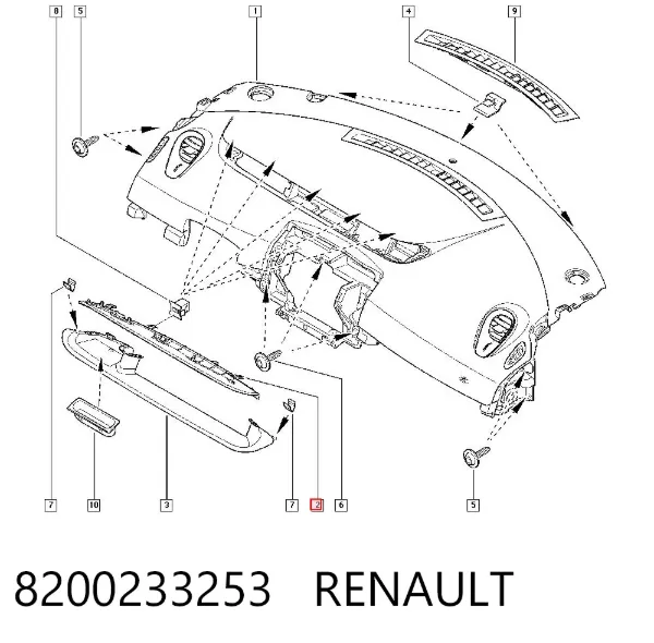  8200233253 Renault (RVI)