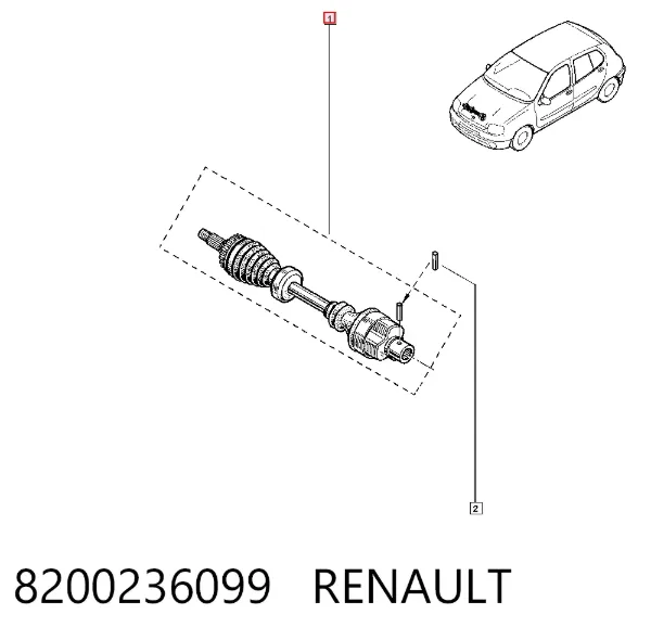  8200236099 Renault (RVI)