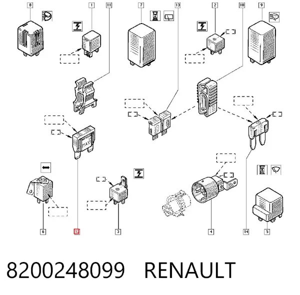  8200248099 Renault (RVI)