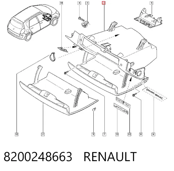  8200248663 Renault (RVI)