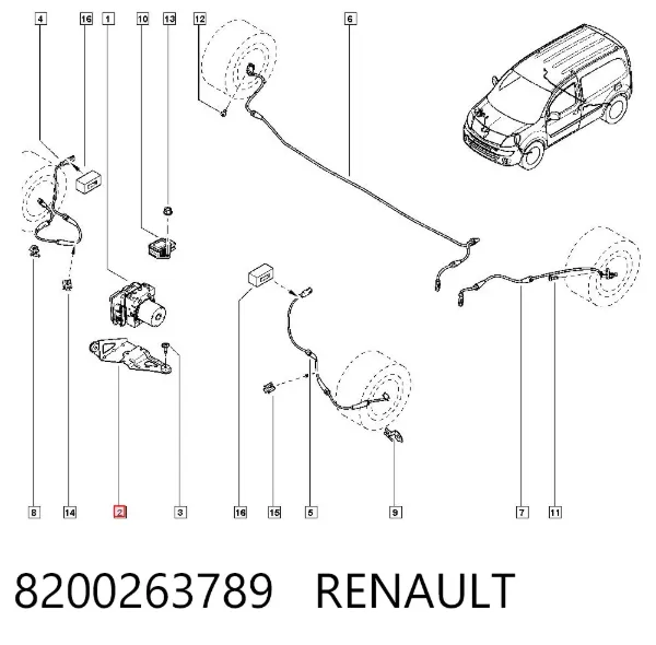  8200263789 Renault (RVI)