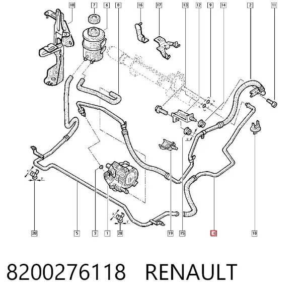  8200276118 Renault (RVI)