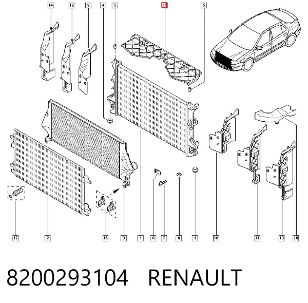  8200293104 Renault (RVI)