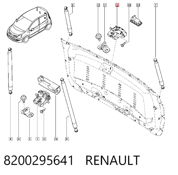  8200295641 Renault (RVI)
