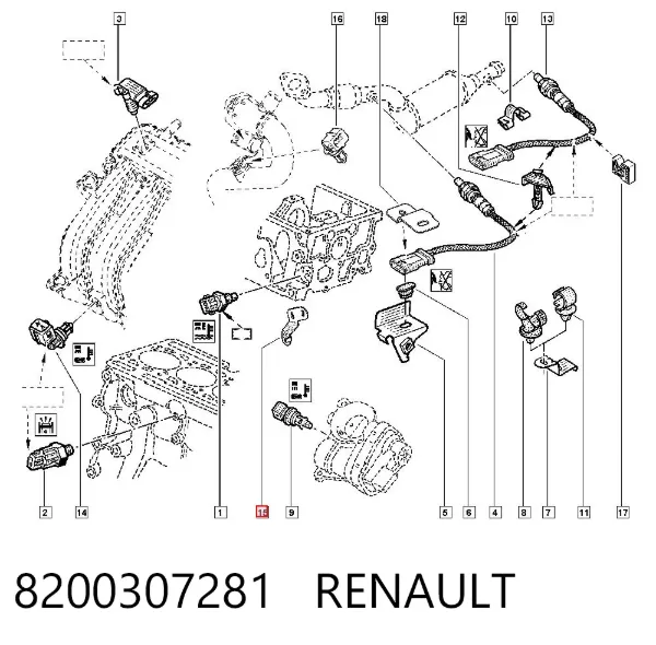  8200307281 Renault (RVI)