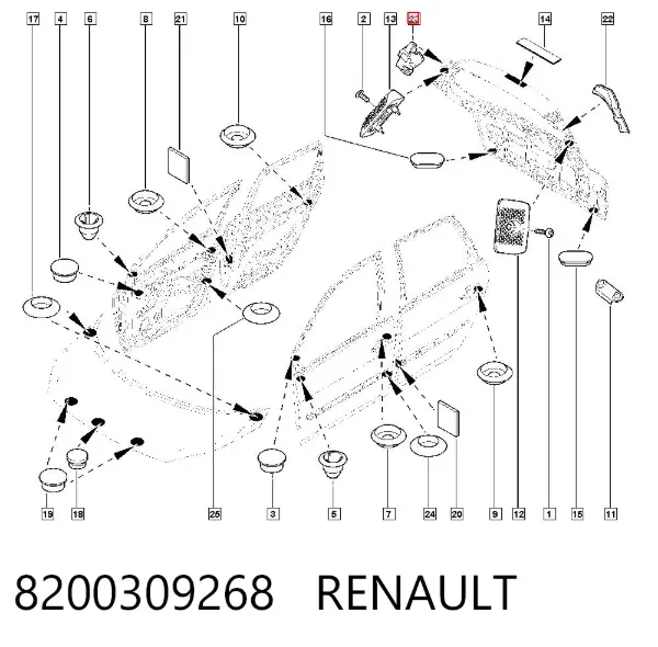  8200309268 Renault (RVI)