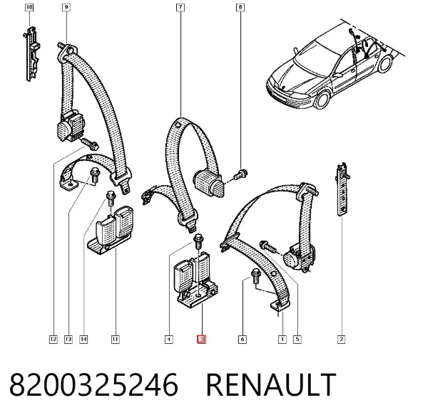  8200325246 Renault (RVI)
