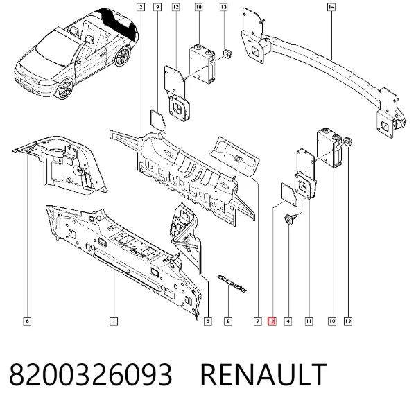 8200326093 Renault (RVI)