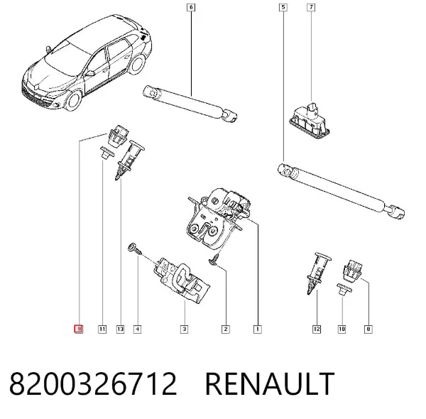  8200326712 Renault (RVI)