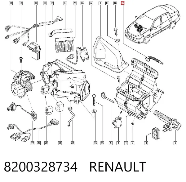  8200328734 Renault (RVI)