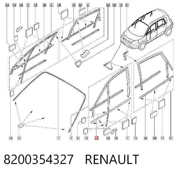  8200354327 Renault (RVI)