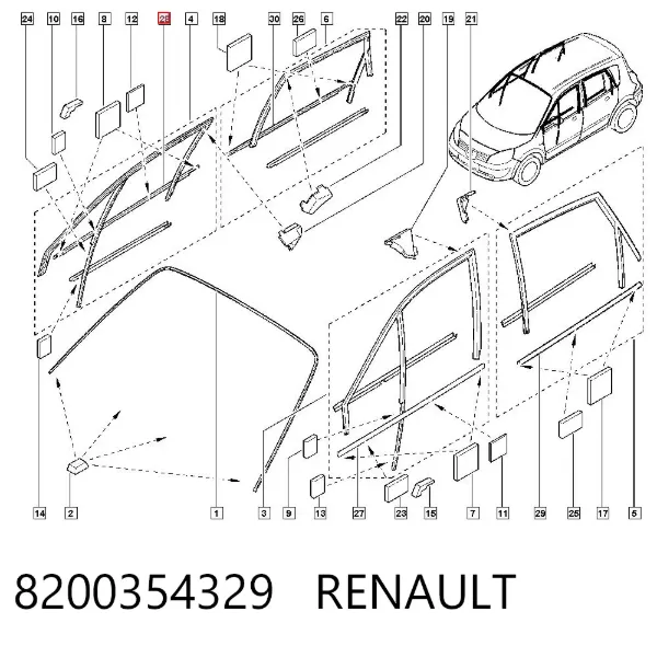  8200354329 Renault (RVI)