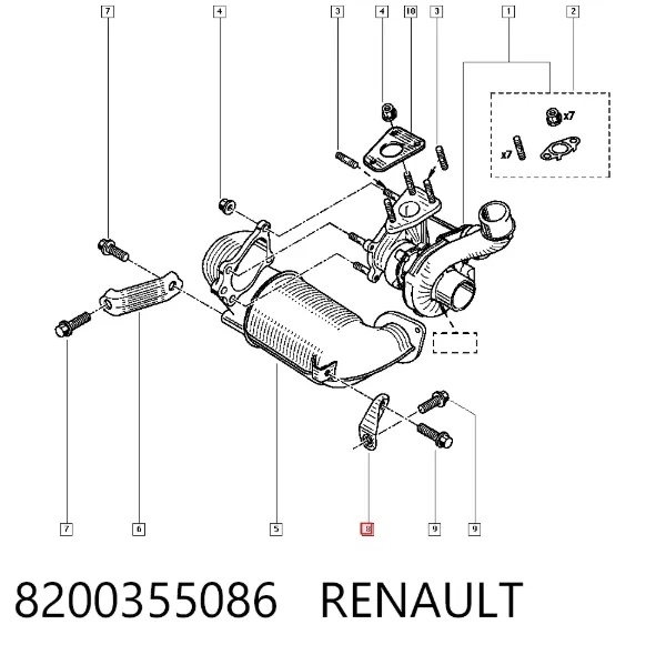  8200355086 Renault (RVI)