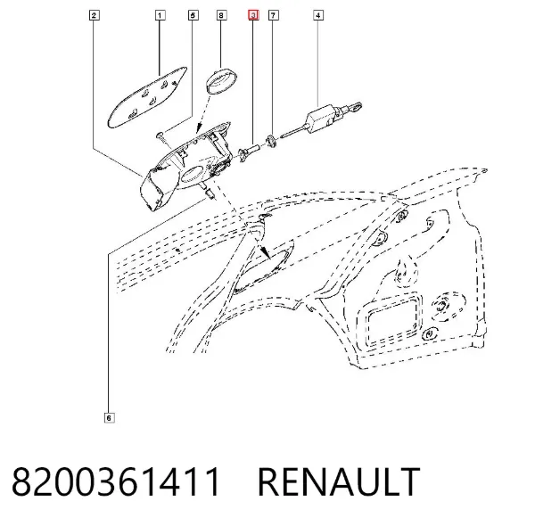  8200361411 Renault (RVI)
