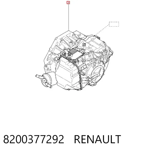 АКПП 8200377292 Renault (RVI)