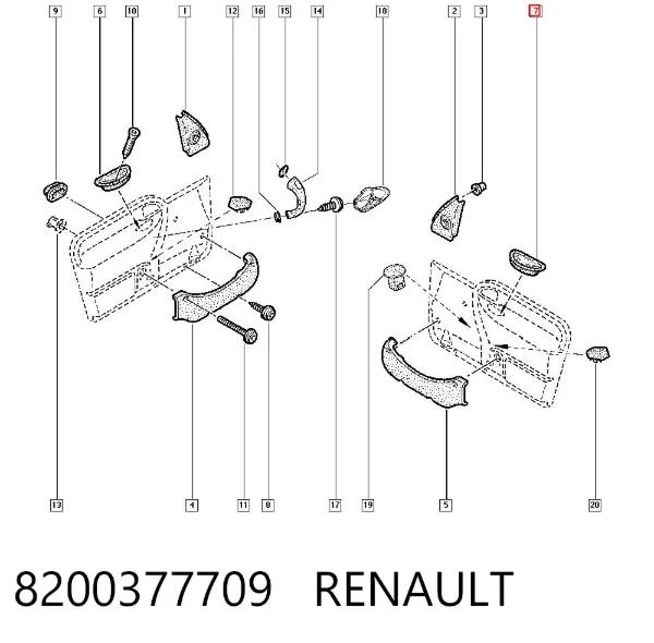  8200377709 Renault (RVI)